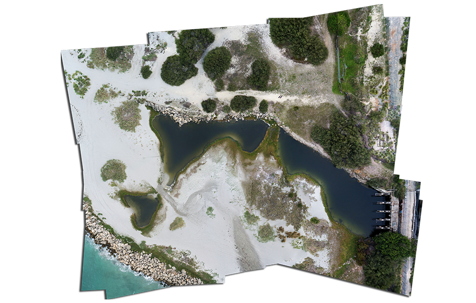 Aerial survey orthomosaic